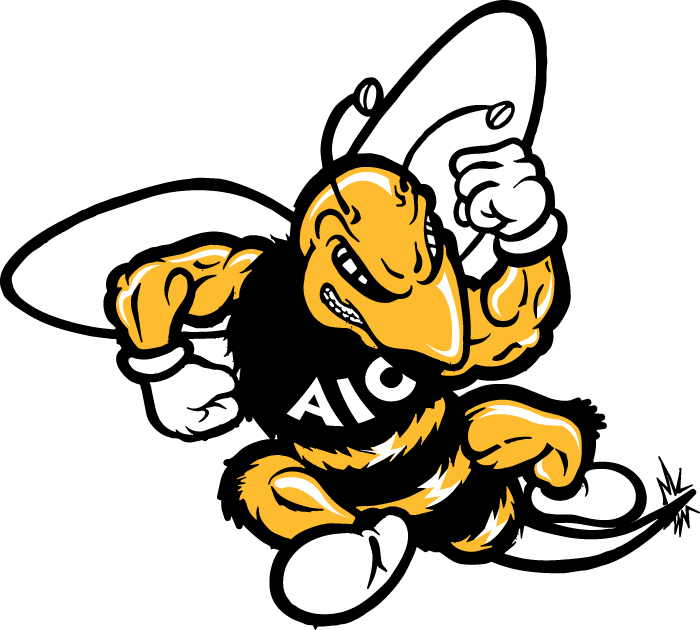 AIC Yellow Jackets 2001-2008 Primary Logo diy iron on heat transfer